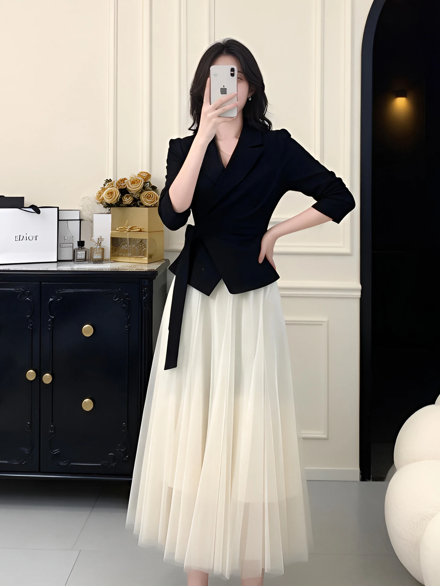 Fashionable Small Fragrance Style Set Skirt Elegant Ladylike High-End Feel Beautiful Two-Piece Set Spring Autumn New Arrival
Fashionable Small Fragrance Style Set Skirt Elegant Ladylike High-End Feel Beautiful Two-Piece Set Spring Autumn New Arrival