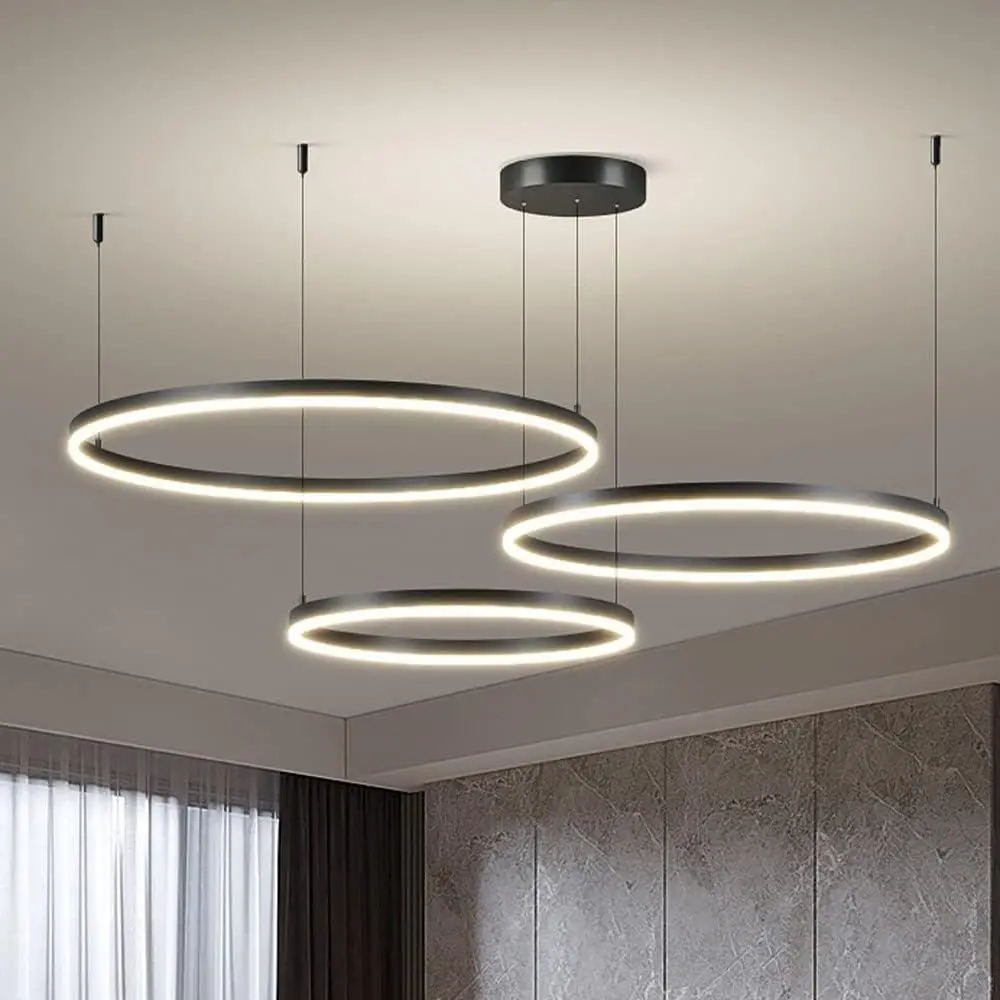 Dimmable LED Pendant Light, Circular, Ideal for Various Spaces: 11.8-23.62, 70W
Dimmable LED Pendant Light, Circular, Ideal for Various Spaces: 11.8-23.62, 70W
