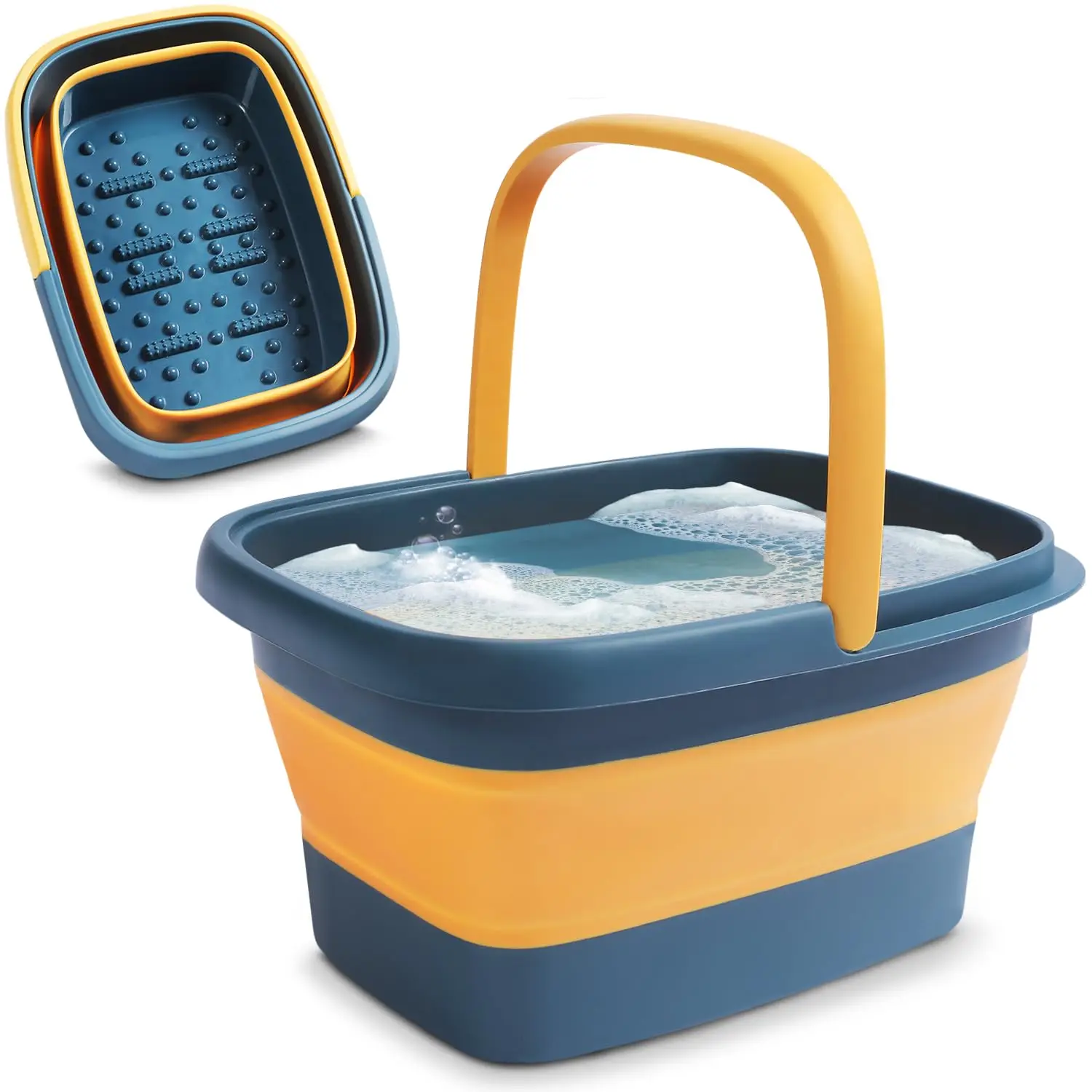 Foldable Foot Bath Spa with Massage Rollers – Compact & Portable Soaking Tub for Home Pedicure
Foldable Foot Bath Spa with Massage Rollers – Compact & Portable Soaking Tub for Home Pedicure