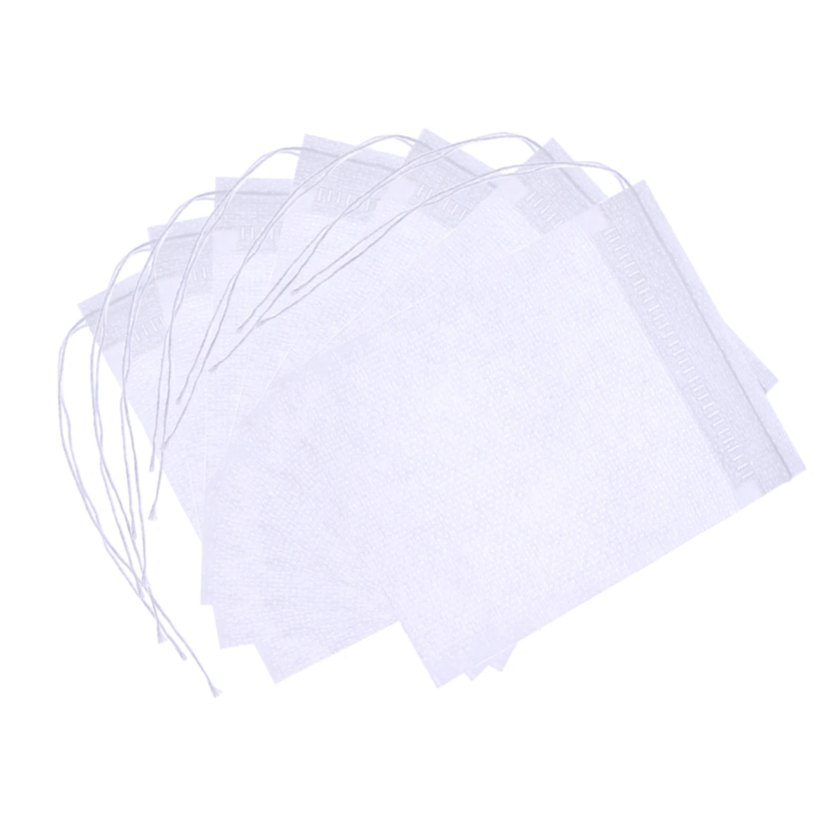 100 Pcs Tea Bags Non Woven Drawstring Filter Empty for Loose Leaf Tea Coffee Potpourri Herbal Powder Reusable Eco Friendly
100 Pcs Tea Bags Non Woven Drawstring Filter Empty for Loose Leaf Tea Coffee Potpourri Herbal Powder Reusable Eco Friendly