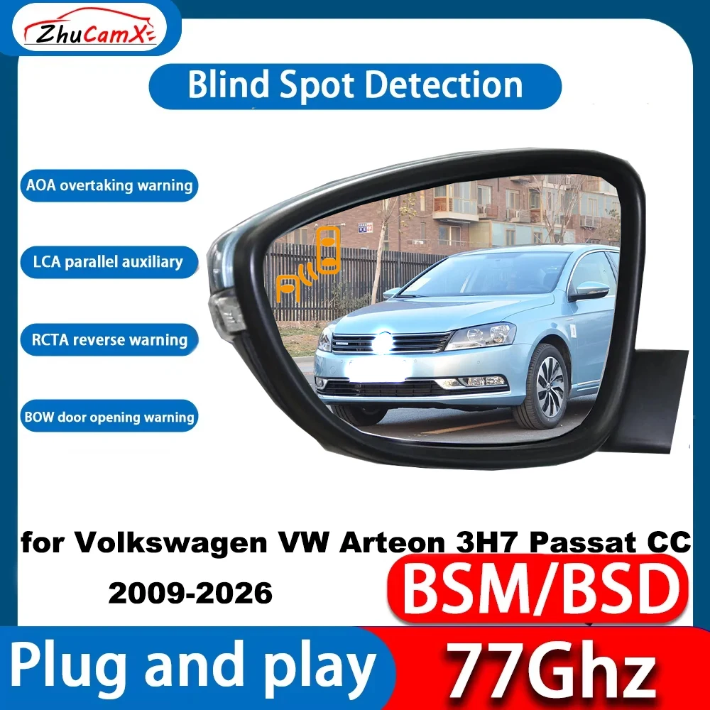 for Volkswagen VW Arteon 3H7 Passat CC 2009-2026 Side Assist OEM Blind Spot Monitor Detection BSM BSD System 77Ghz Millimeter
for Volkswagen VW Arteon 3H7 Passat CC 2009-2026 Side Assist OEM Blind Spot Monitor Detection BSM BSD System 77Ghz Millimeter