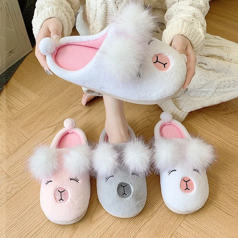 Casual Fluffy Slippers Women House Cartoon Designer Shoes Girls Flats Indoor Fashion Elegant Platform Footwear Home Large Size
Casual Fluffy Slippers Women House Cartoon Designer Shoes Girls Flats Indoor Fashion Elegant Platform Footwear Home Large Size