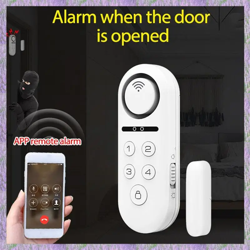 2025 New-Tuya Smart Door Window Alarm Sensor Door Magnetic Remote Sound And Light Password Disarm Tuya Smart Home
2025 New-Tuya Smart Door Window Alarm Sensor Door Magnetic Remote Sound And Light Password Disarm Tuya Smart Home