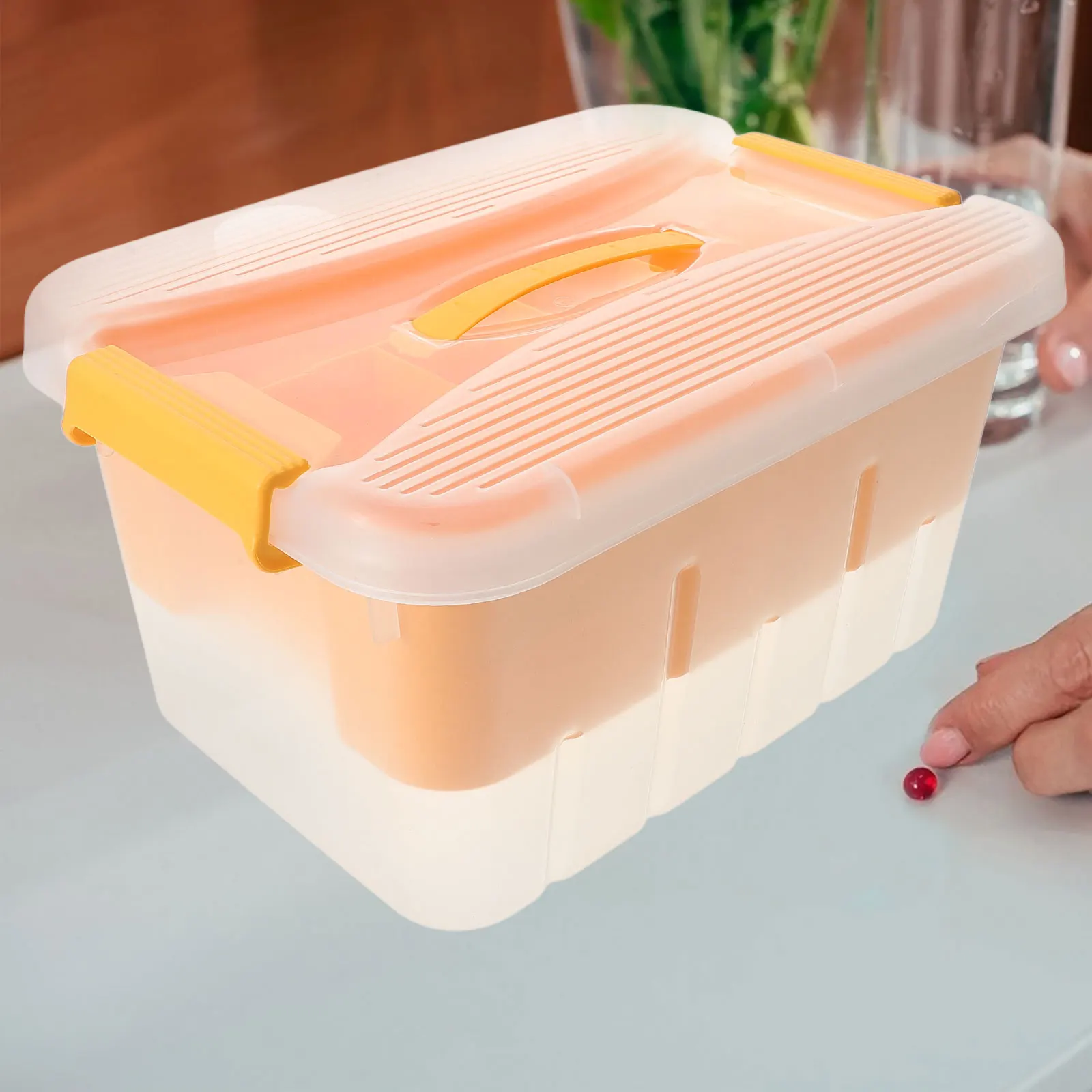 Transparent Storage Box Large Capacity 3-tier Medicine Organizer Tool Case Plastic Container Portable Household Travel
Transparent Storage Box Large Capacity 3-tier Medicine Organizer Tool Case Plastic Container Portable Household Travel