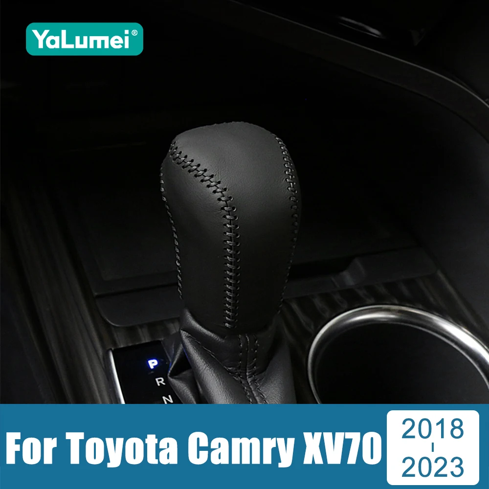 For Toyota Camry XV70 2018 2019 2020 2021 2022 2023 Leather Car Gear Shift Collars Car Shift Knob Head Cover Case Accessories
For Toyota Camry XV70 2018 2019 2020 2021 2022 2023 Leather Car Gear Shift Collars Car Shift Knob Head Cover Case Accessories