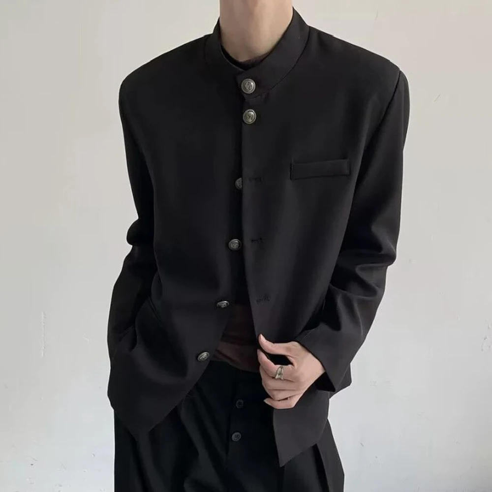 2026 Spring New Men's Solid Color Long-Sleeved Jacket Chinese Retro Fashion Trendy High Street Loose Casual Simple Men's Top
2026 Spring New Men's Solid Color Long-Sleeved Jacket Chinese Retro Fashion Trendy High Street Loose Casual Simple Men's Top
