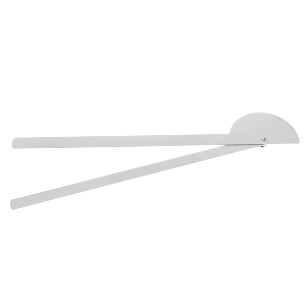 180 Degree Protractor Round Head Stainless Steel 250mm Length Clear Numbers Accurate Measurement Tool For Home Office School
180 Degree Protractor Round Head Stainless Steel 250mm Length Clear Numbers Accurate Measurement Tool For Home Office School