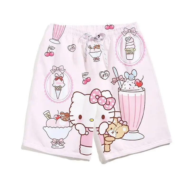 Летние женские хлопковые шорты до колен Sanrio Hello Kitty: универсальная коллаборация с аниме, удобные, стильные, модные
Летние женские хлопковые шорты до колен Sanrio Hello Kitty: универсальная коллаборация с аниме, удобные, стильные, модные