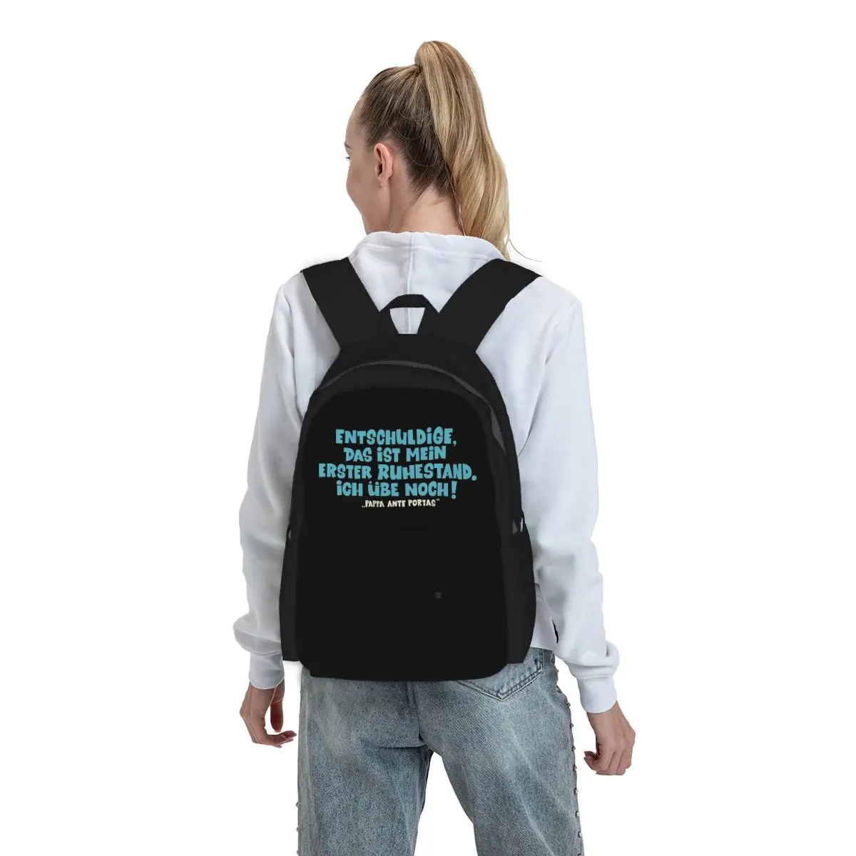 Loriot Pappa Ante Portas This Is My First Retirement Backpack Student BookBag School Bag Computer Shoulder Bags for Men Women
Loriot Pappa Ante Portas This Is My First Retirement Backpack Student BookBag School Bag Computer Shoulder Bags for Men Women