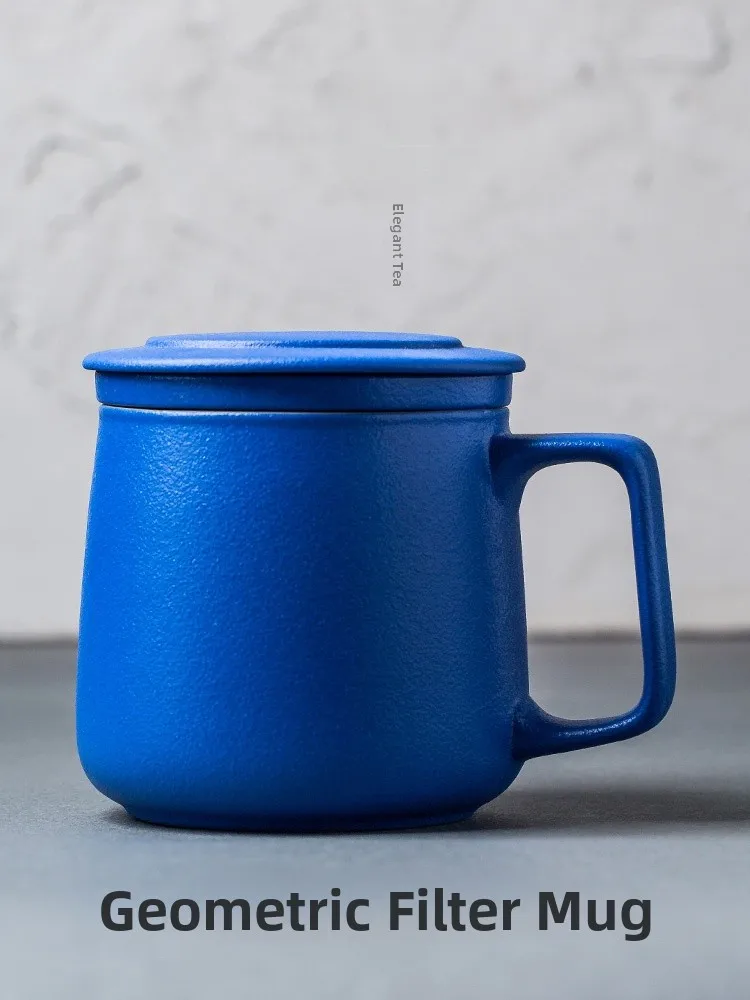 Klein Blue Cerc Mug with Lid Office Tea Brewing Cup Women's Sle Tea Water Separation Cup Handmade Crted Adult Use
Klein Blue Cerc Mug with Lid Office Tea Brewing Cup Women's Sle Tea Water Separation Cup Handmade Crted Adult Use