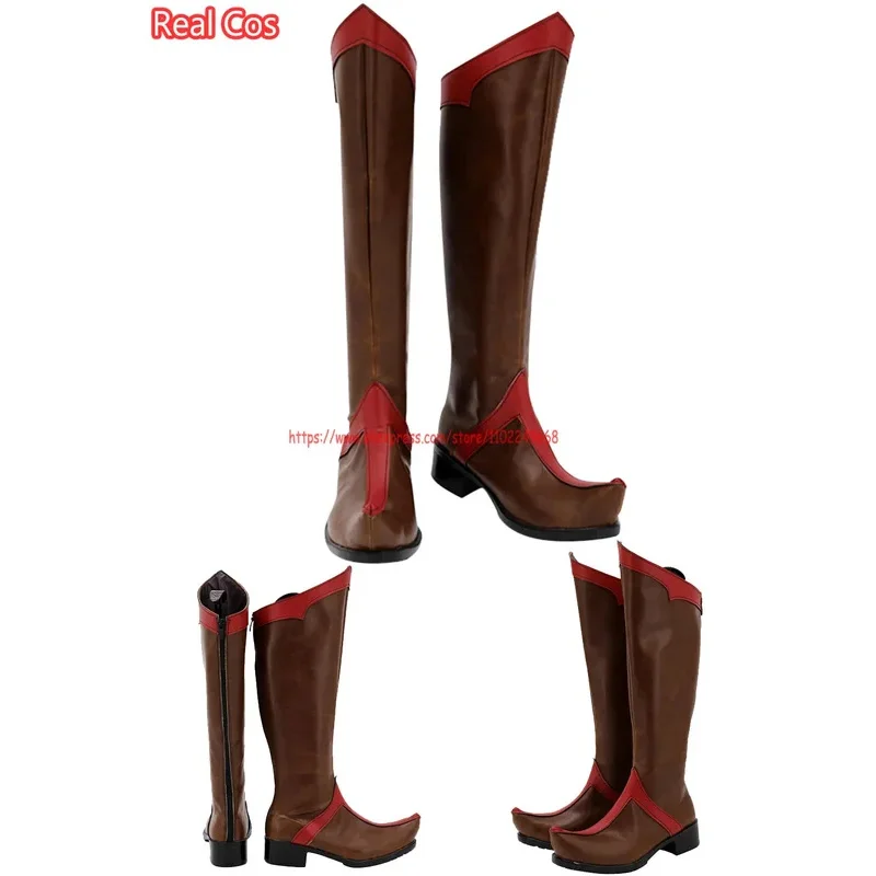 RealCos Raya Cosplay Shoes Women Costume Accessories Adult Girls Disguise Leather Long Boots Female Halloween Fantasy Props
RealCos Raya Cosplay Shoes Women Costume Accessories Adult Girls Disguise Leather Long Boots Female Halloween Fantasy Props