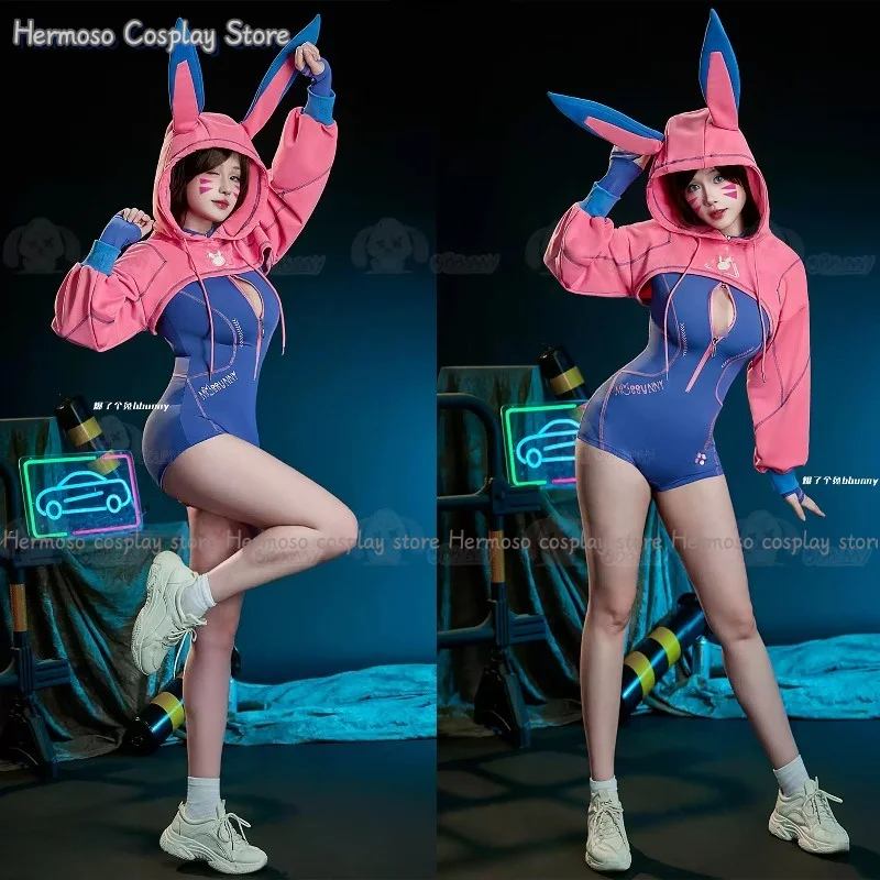 Presale D.Va Overwatch Cosplay Costume Women's Man Sweet Rabbit Hoodie Jumpsuit Halloween Carnival Casual Daily D.Va Suit
Presale D.Va Overwatch Cosplay Costume Women's Man Sweet Rabbit Hoodie Jumpsuit Halloween Carnival Casual Daily D.Va Suit