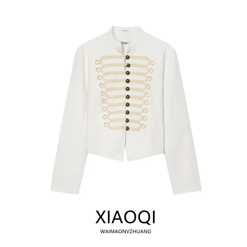 Slim Fit Long Sleeve round Neck Versatile Outerwear New Summer 2026 Women's Fashion Short Coat Button Closure Regular Thickness
Slim Fit Long Sleeve round Neck Versatile Outerwear New Summer 2026 Women's Fashion Short Coat Button Closure Regular Thickness
