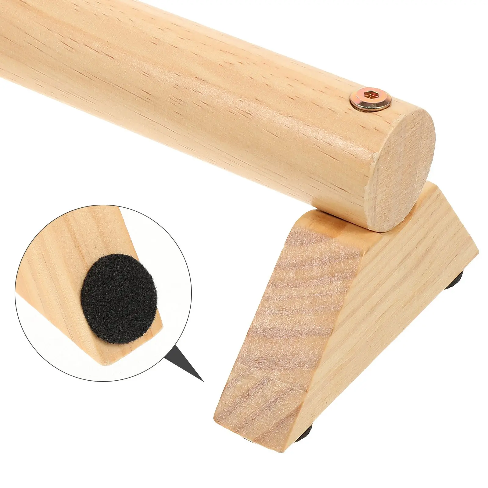 Wooden Bars 1 Pair 21x13x8.7CM Non-slip Pad Household Exercise Equipment Trainer Fitness Gym Workout Yoga Mat
Wooden Bars 1 Pair 21x13x8.7CM Non-slip Pad Household Exercise Equipment Trainer Fitness Gym Workout Yoga Mat
