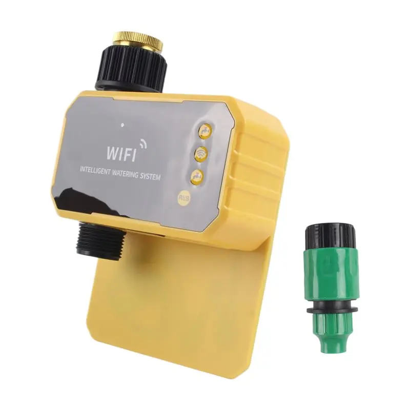 A56P-Zigbee WIFI Solar Powered Irrigation Timer Smart Life APP Control For Garden Outdoor Tap Valve System Automatic
A56P-Zigbee WIFI Solar Powered Irrigation Timer Smart Life APP Control For Garden Outdoor Tap Valve System Automatic