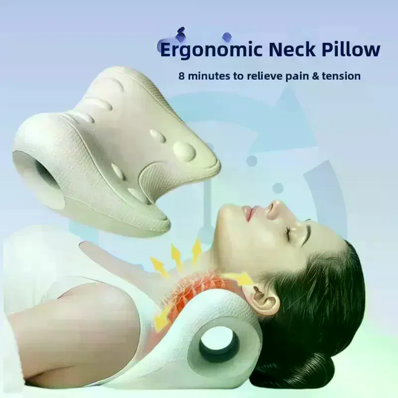 Ergonomic Neck And Shoulder Massage Pillow For Home Use Helps Stretch Cervical Vertebrae Relax
Ergonomic Neck And Shoulder Massage Pillow For Home Use Helps Stretch Cervical Vertebrae Relax