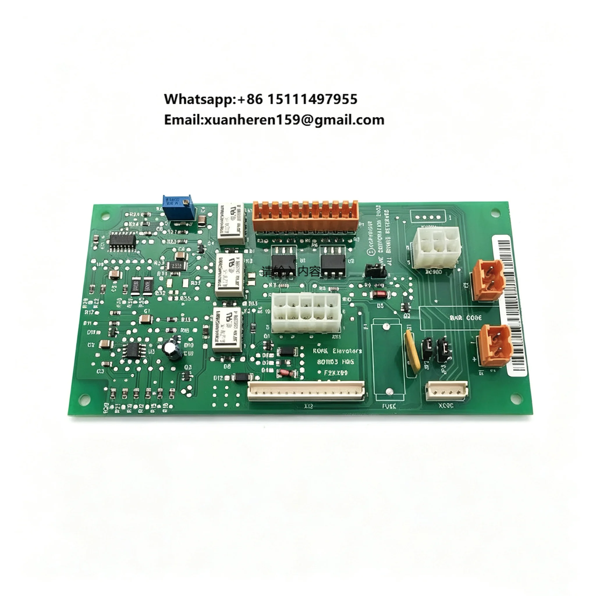1 Year Warranty Modern Elevator Motor Accessories Metal Adapter Board for Hotels Elevator Parts KM801100G01
1 Year Warranty Modern Elevator Motor Accessories Metal Adapter Board for Hotels Elevator Parts KM801100G01