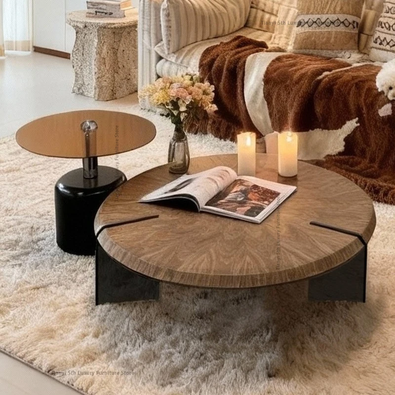 Кофейный столик из массива дерева в винтажном стиле, французский ретро-столик для гостиной, круглый кофейный столик, креативная мебель для дома, mesas FYCT
Кофейный столик из массива дерева в винтажном стиле, французский ретро-столик для гостиной, круглый кофейный столик, креативная мебель для дома, mesas FYCT