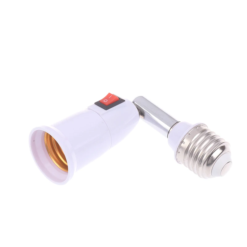 E27 To E27 LED Bulb Lamp Holder With Switch Flexible Extension Socket Adapter Converter Wall Base Holder
E27 To E27 LED Bulb Lamp Holder With Switch Flexible Extension Socket Adapter Converter Wall Base Holder