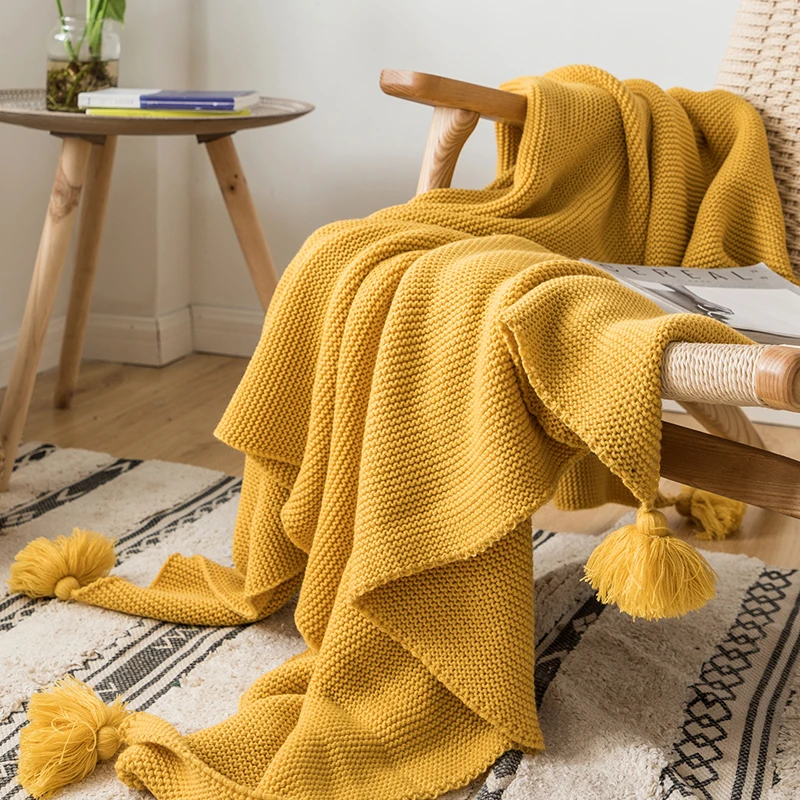 Knit Sofa Blanket Throw Blanket Solid Soft Travel Snap Blanket for Home Sofa Chair Couch Bed 50"x62"
Knit Sofa Blanket Throw Blanket Solid Soft Travel Snap Blanket for Home Sofa Chair Couch Bed 50"x62"