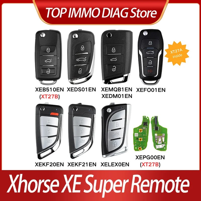 Xhorse VVDI XEB510EN XEDS01EN XEMQB1EN XEDM01EN XEFO01EN XEKF20EN XEKF21EN XELEX0EN XEPG00EN Супер-пульт дистанционного управления Mini Key Tool Max Pro
Xhorse VVDI XEB510EN XEDS01EN XEMQB1EN XEDM01EN XEFO01EN XEKF20EN XEKF21EN XELEX0EN XEPG00EN Супер-пульт дистанционного управления Mini Key Tool Max Pro