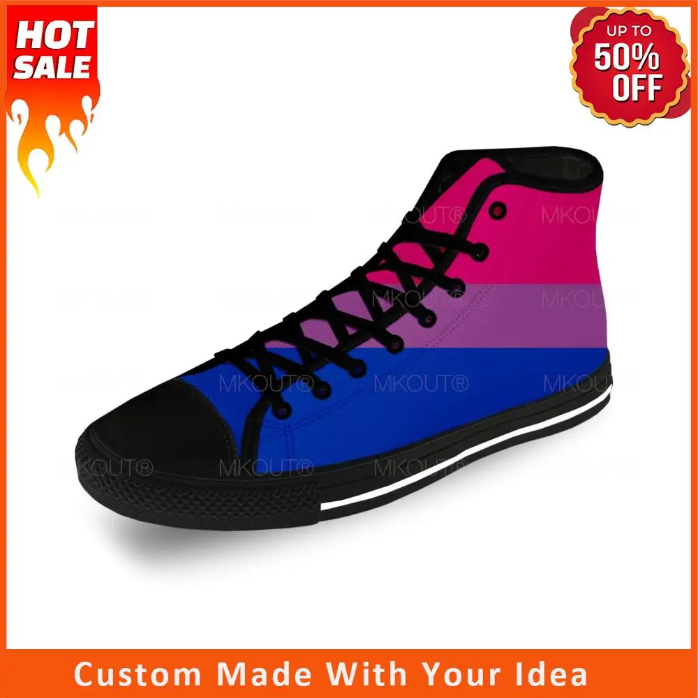 Кроссовки Bi Bisexual Bisexualy Pride ЛГБТ-флаг, крутая Повседневная ткань с 3D принтом, высокие холщовые туфли для мужчин и женщин, легкие дышащие кроссовки
Кроссовки Bi Bisexual Bisexualy Pride ЛГБТ-флаг, крутая Повседневная ткань с 3D принтом, высокие холщовые туфли для мужчин и женщин, легкие дышащие кроссовки