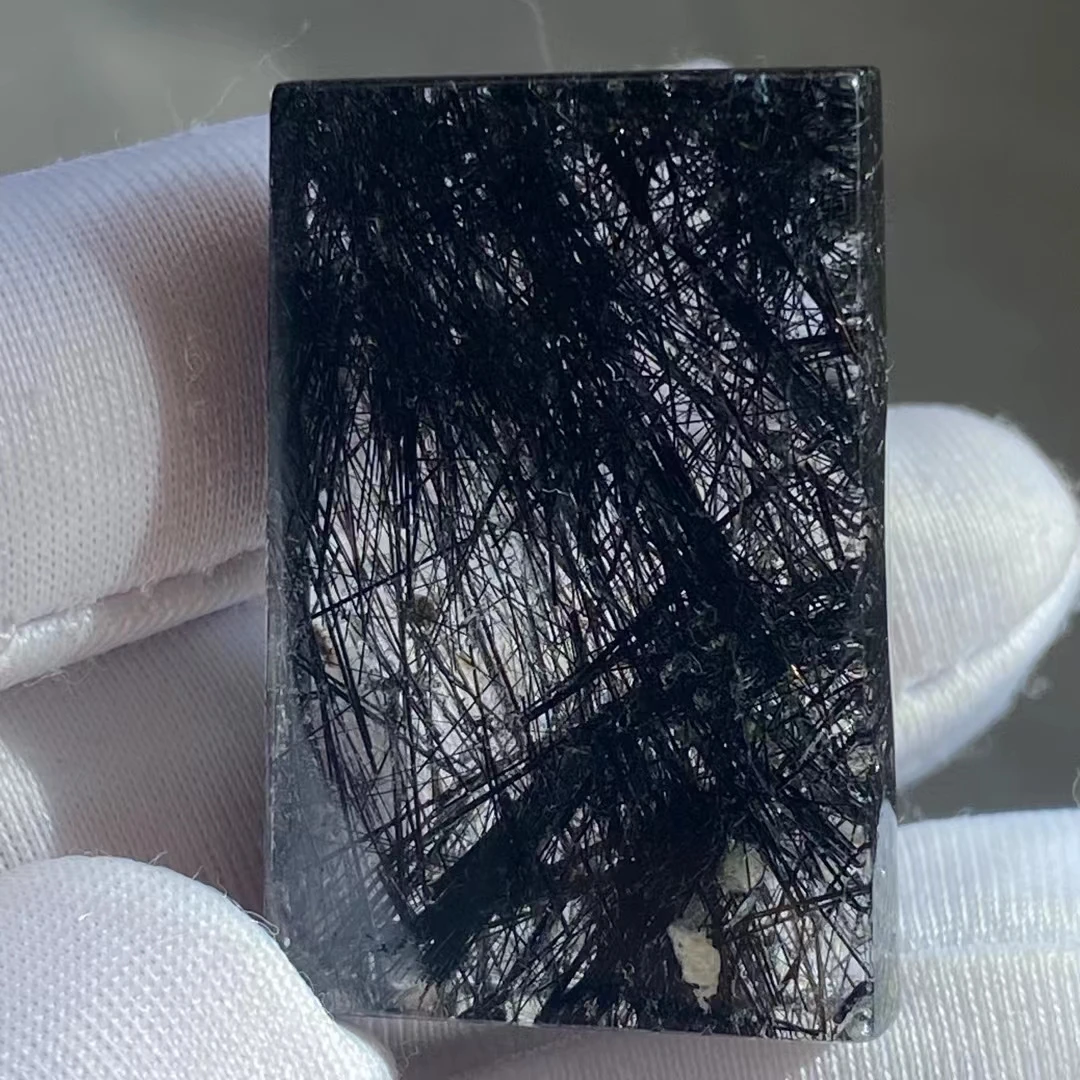 Natural Black Rutilated Quartz Pendant Cat Eye Rectangle Rutilated Quartz Jewelry Women Men 31*21*7mm Brazil AAAAAAA
Natural Black Rutilated Quartz Pendant Cat Eye Rectangle Rutilated Quartz Jewelry Women Men 31*21*7mm Brazil AAAAAAA