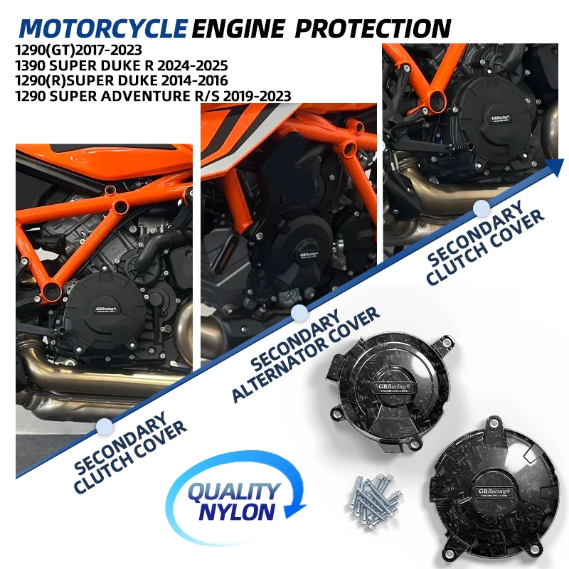 motorcycle accessory For 1290(R) SuperDuke 2014-2016 1290 Super Adventure R/S 2019-2023 1090 Adventure R 2017-2019 Engine Cover
motorcycle accessory For 1290(R) SuperDuke 2014-2016 1290 Super Adventure R/S 2019-2023 1090 Adventure R 2017-2019 Engine Cover