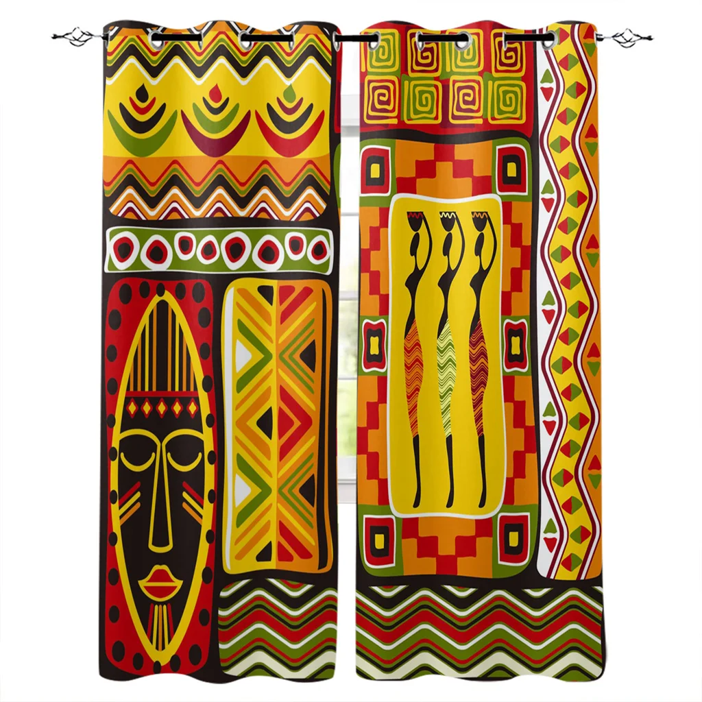 African Gold Egyptian Woman Thin Window Curtains for Kids Living Room Bedroom Bathroom Cupboard Kitchen Door Home Decor 2Pieces
African Gold Egyptian Woman Thin Window Curtains for Kids Living Room Bedroom Bathroom Cupboard Kitchen Door Home Decor 2Pieces