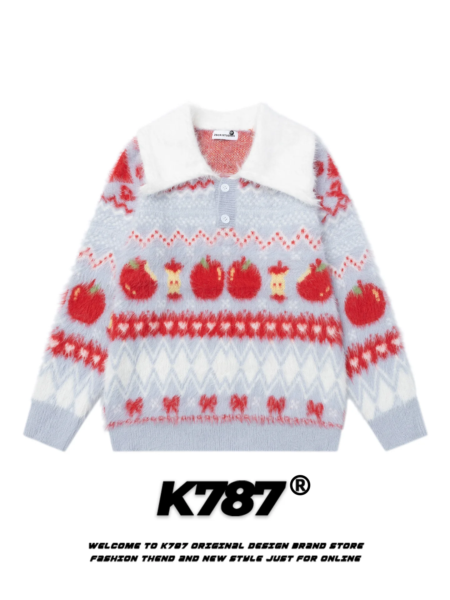 Американский стиль: свободный вязаный свитер-кардиган в стиле Fair Isle для женщин, винтажный, в расслабленном стиле, повседневный, удобный, с рукавом средней длины
Американский стиль: свободный вязаный свитер-кардиган в стиле Fair Isle для женщин, винтажный, в расслабленном стиле, повседневный, удобный, с рукавом средней длины
