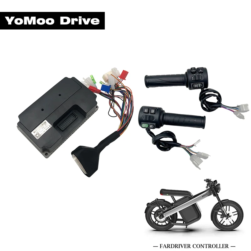 FarDriver NANJING 48V-72V ND72260 Sine Wave Electric Scooter 80A 1KW-2KW With T08 Combination Switch Throttle Motor Controller
FarDriver NANJING 48V-72V ND72260 Sine Wave Electric Scooter 80A 1KW-2KW With T08 Combination Switch Throttle Motor Controller