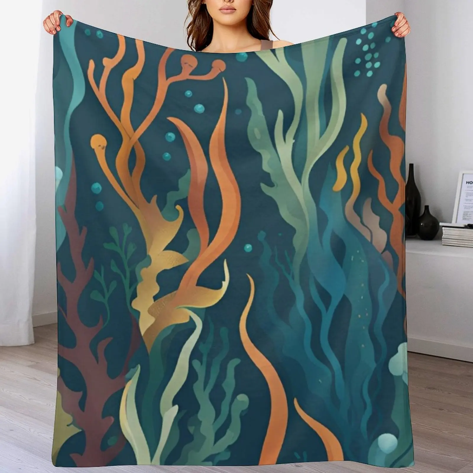 Underwater Kelp Forests Throw Blanket Blankets For Baby Sofa Throw christmas gifts Thin Blankets
Underwater Kelp Forests Throw Blanket Blankets For Baby Sofa Throw christmas gifts Thin Blankets