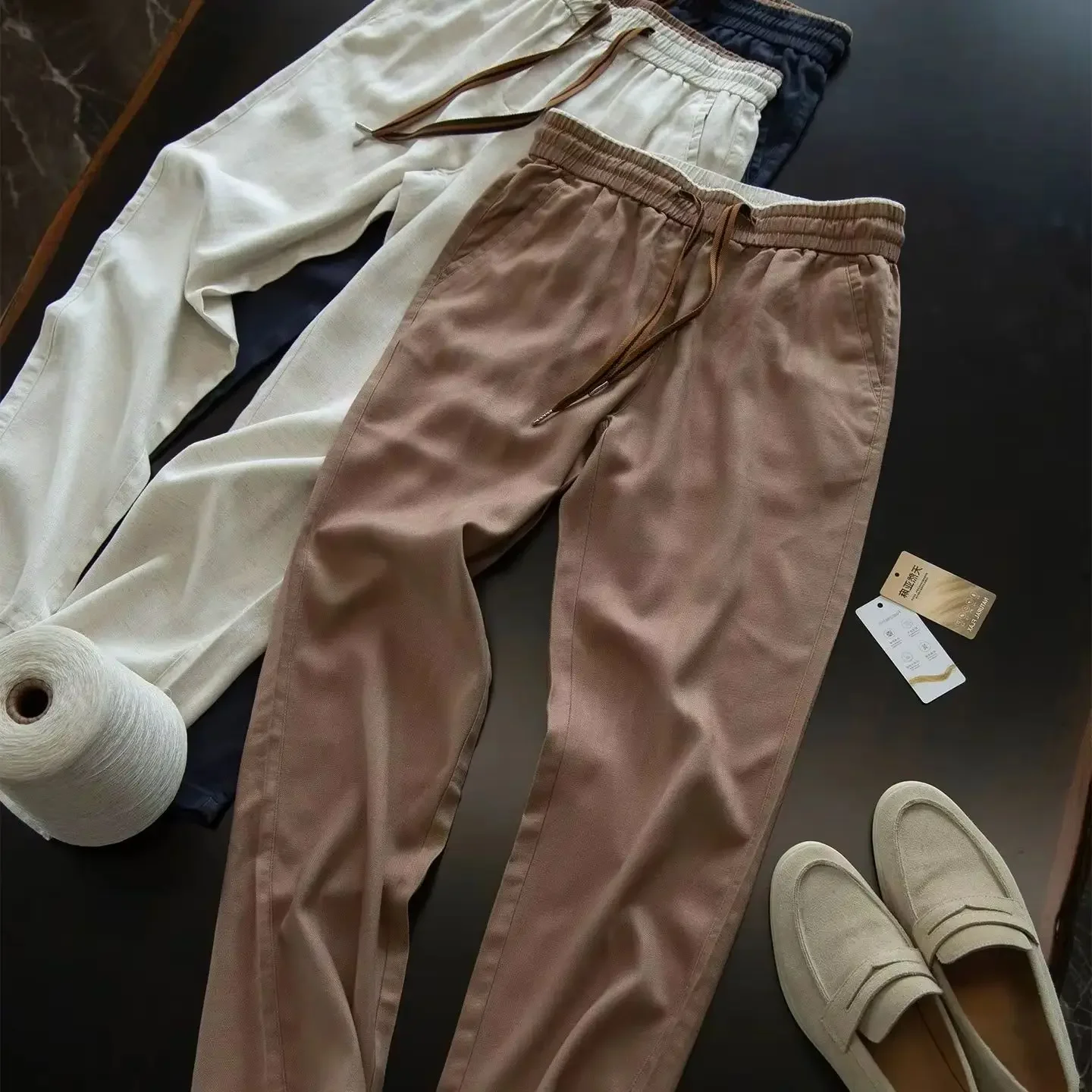 Old Money Wind~ Men's Summer Thin Slack Straight Loose Sports Pants Elastic Casual Pants
Old Money Wind~ Men's Summer Thin Slack Straight Loose Sports Pants Elastic Casual Pants