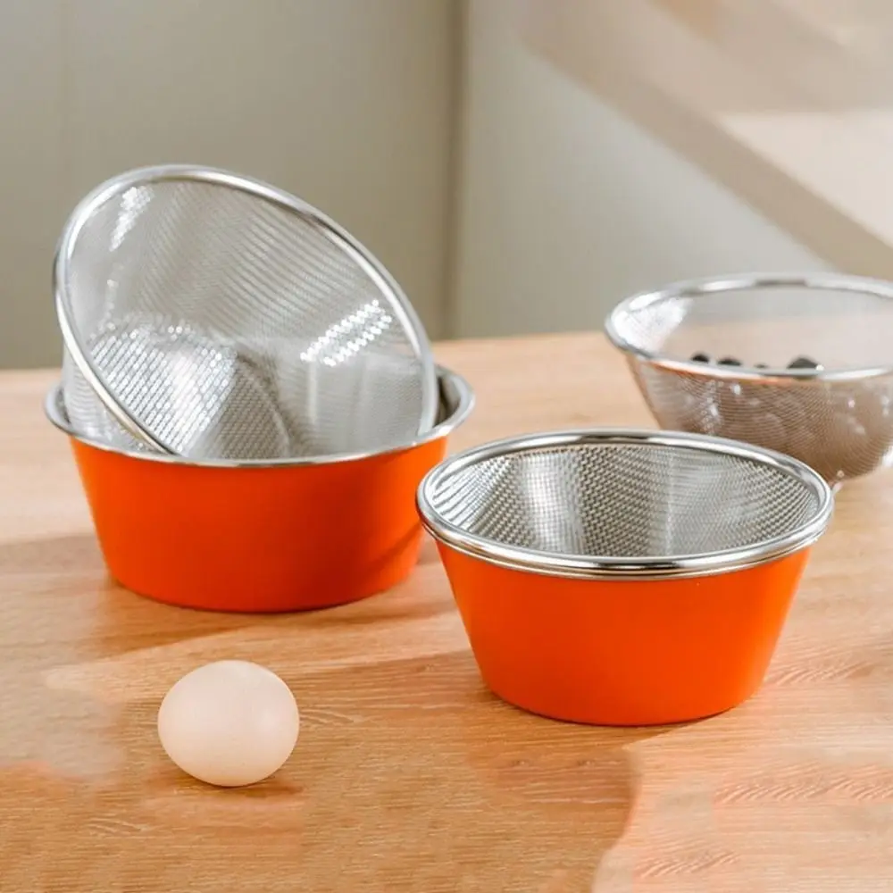 Double Layer Stainless Steel Colander Set Stackable Space Saving Rice Washing Bowl Mini Drain Basket Kitchen Gadget
Double Layer Stainless Steel Colander Set Stackable Space Saving Rice Washing Bowl Mini Drain Basket Kitchen Gadget