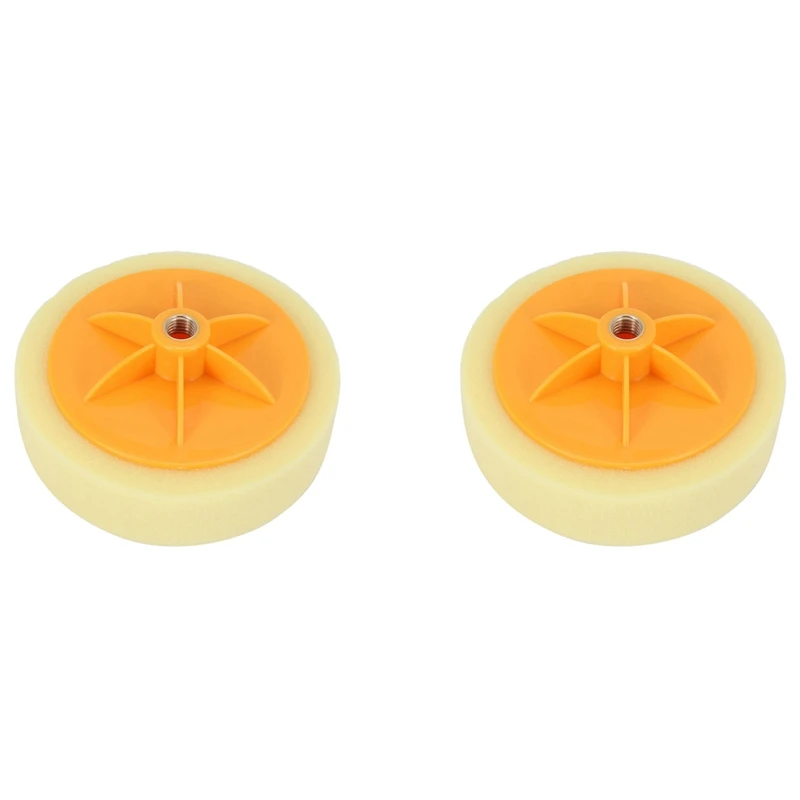 2PCS 6 Inch/15Cm Car Polishing Waxing Pad Sponge M14 Wheel Polishing Waxing Pad Kit Tool For Car Polisher Yellow
2PCS 6 Inch/15Cm Car Polishing Waxing Pad Sponge M14 Wheel Polishing Waxing Pad Kit Tool For Car Polisher Yellow