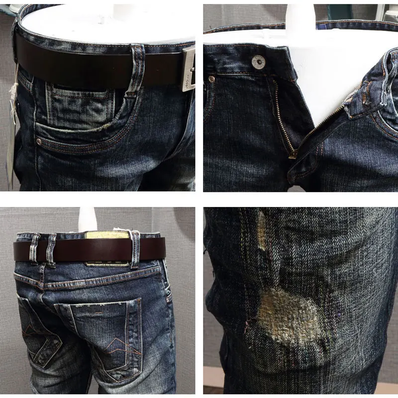 Designer men's jeans retro black blue slim fit corrugated jeans men's stretch pants embroidered patch retro casual denim pants y
Designer men's jeans retro black blue slim fit corrugated jeans men's stretch pants embroidered patch retro casual denim pants y