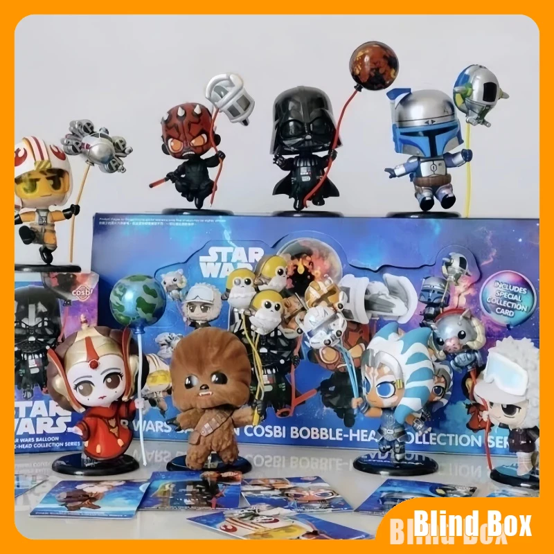 Hot Toys Star War Balloon Series Cosbi Blind Box COSBI V2 Cute Mini Figures Doll Mystery Desktop Ornaments Toys Birthday Gifts
Hot Toys Star War Balloon Series Cosbi Blind Box COSBI V2 Cute Mini Figures Doll Mystery Desktop Ornaments Toys Birthday Gifts