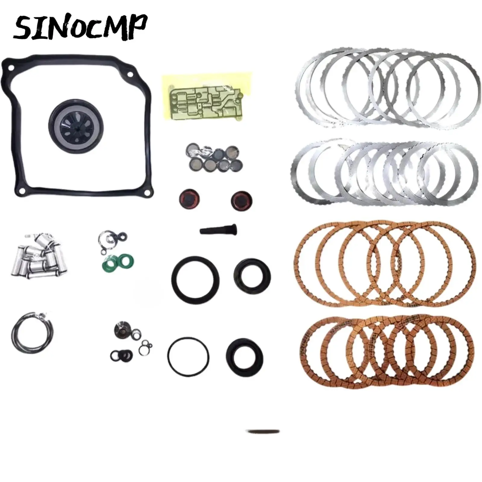 1 set Transmission Rebuild Kit is suitable for For VW AUDI 0BH DQ500 Gearbox Overhaul Parts
1 set Transmission Rebuild Kit is suitable for For VW AUDI 0BH DQ500 Gearbox Overhaul Parts