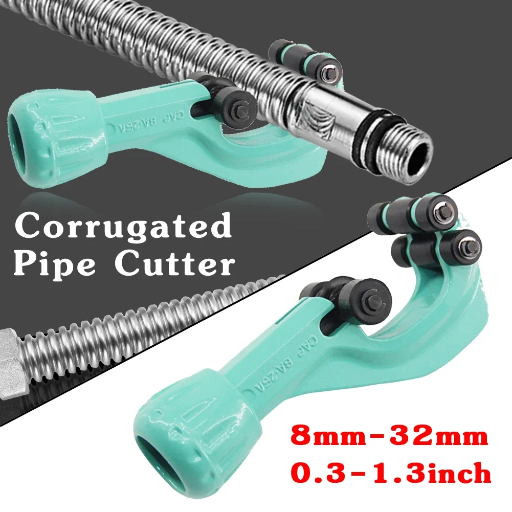3-28mm 0.3-1.3in Stainless Steel Corrugated Pipe Cutter Brass Copper Tube Copper Pipe Cutter for Tube Pipe Manual Cutting Tools
3-28mm 0.3-1.3in Stainless Steel Corrugated Pipe Cutter Brass Copper Tube Copper Pipe Cutter for Tube Pipe Manual Cutting Tools