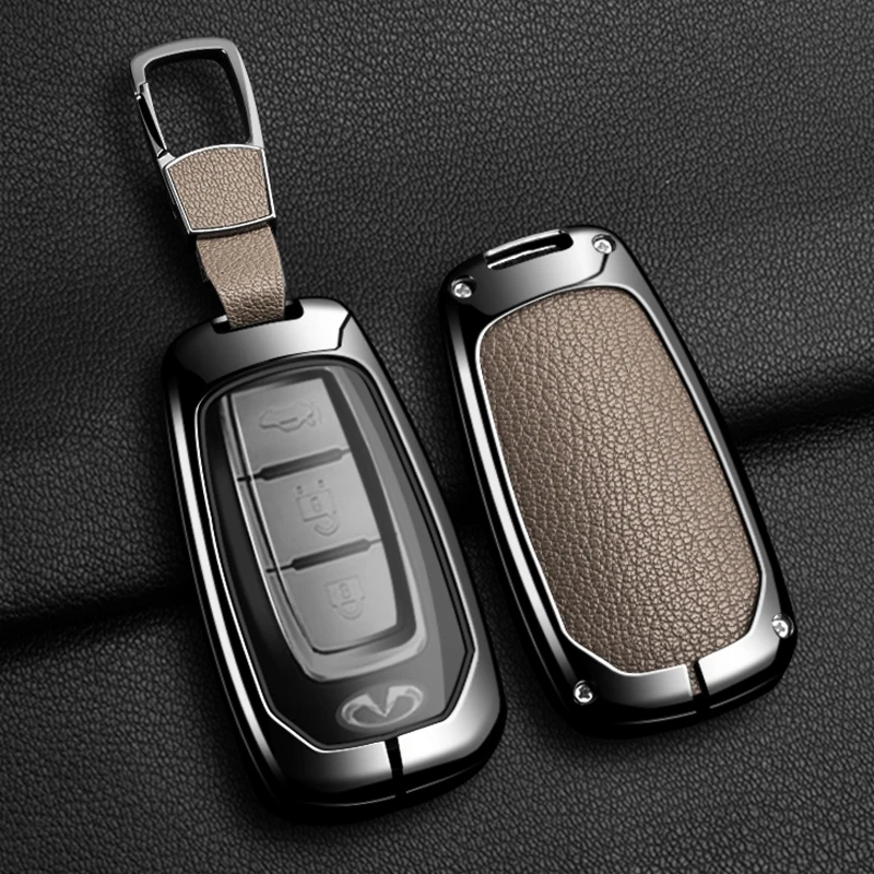 Car Remote Key Case Cover for Infiniti QX50 EX25 QX50 QX60 EX35 FX35 FX45 FX50 EX37 EX25 Q60 Shell Fob Keychain Auto Accessories
Car Remote Key Case Cover for Infiniti QX50 EX25 QX50 QX60 EX35 FX35 FX45 FX50 EX37 EX25 Q60 Shell Fob Keychain Auto Accessories