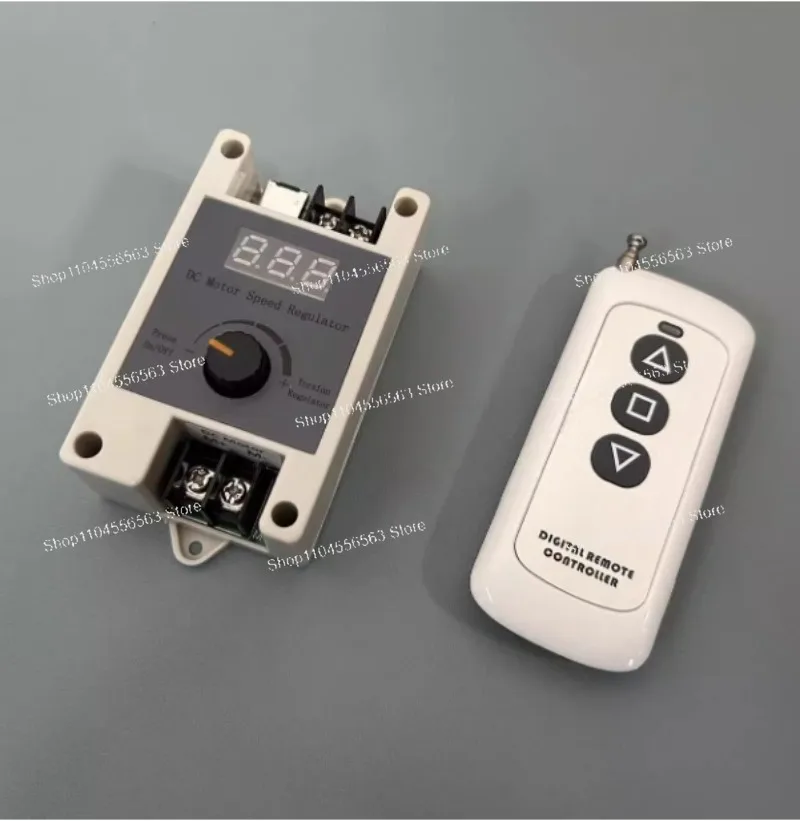 DC 6V-DC28V Motor Speed Regulation Remote Control Stepless Speed Regulator
DC 6V-DC28V Motor Speed Regulation Remote Control Stepless Speed Regulator