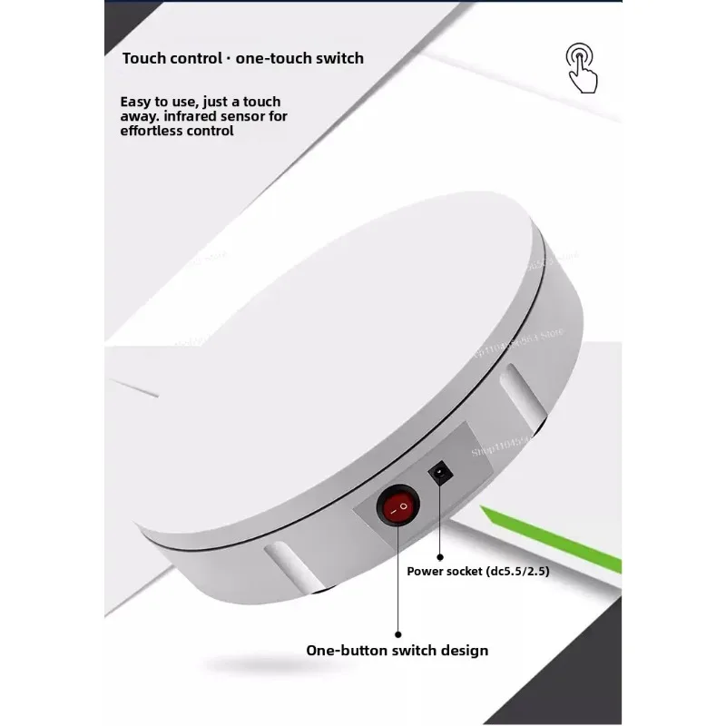 42 СМ 360 ° Электрический проигрыватель, профессиональная подставка с дистанционным управлением для 3D-сканирования и съемки продуктов
42 СМ 360 ° Электрический проигрыватель, профессиональная подставка с дистанционным управлением для 3D-сканирования и съемки продуктов