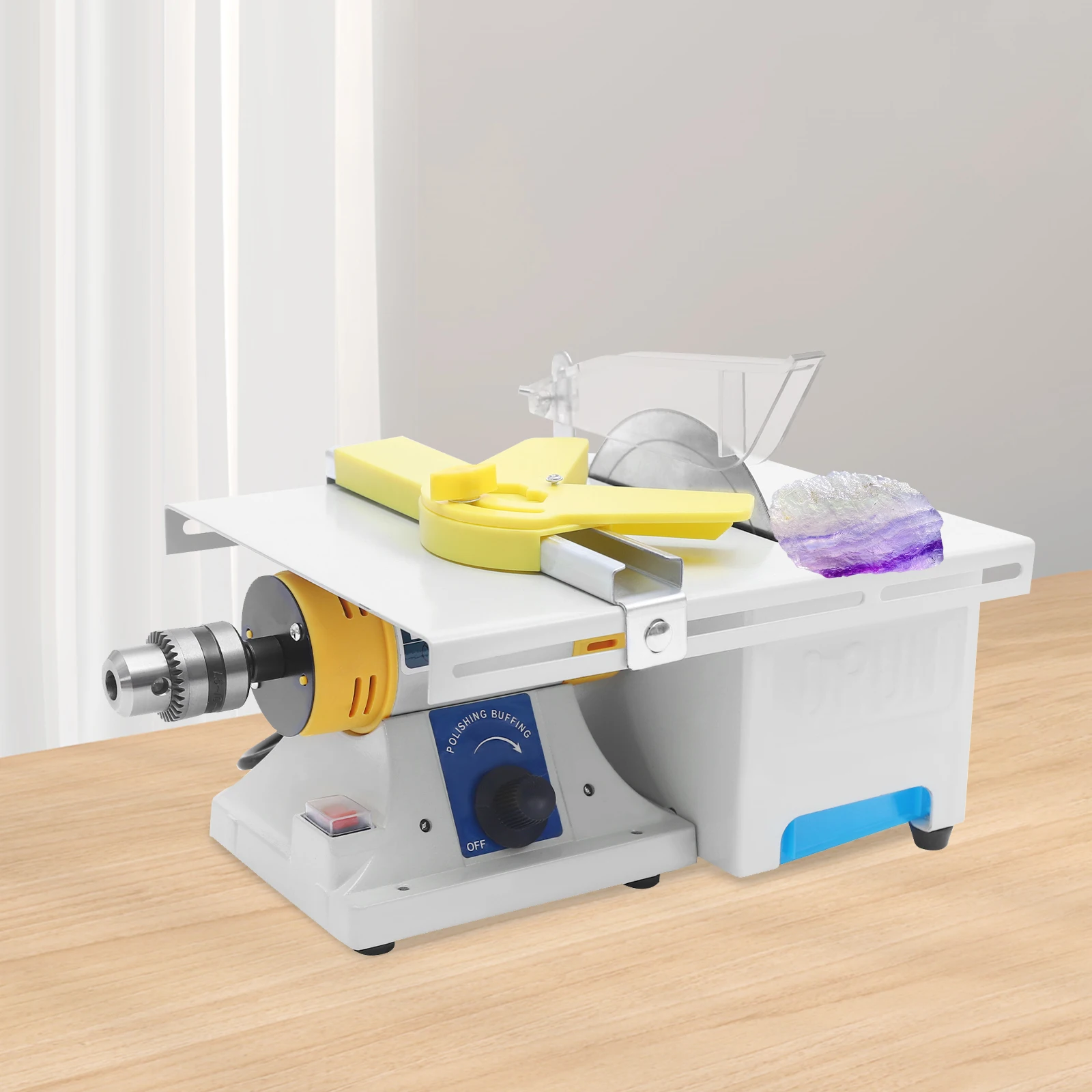 Мини-токарный станок 350 Вт, настольная пила, станок для резки нефрита, полировщик камня, настольный шлифовальный станок для нефрита, дерева, янтаря
Мини-токарный станок 350 Вт, настольная пила, станок для резки нефрита, полировщик камня, настольный шлифовальный станок для нефрита, дерева, янтаря