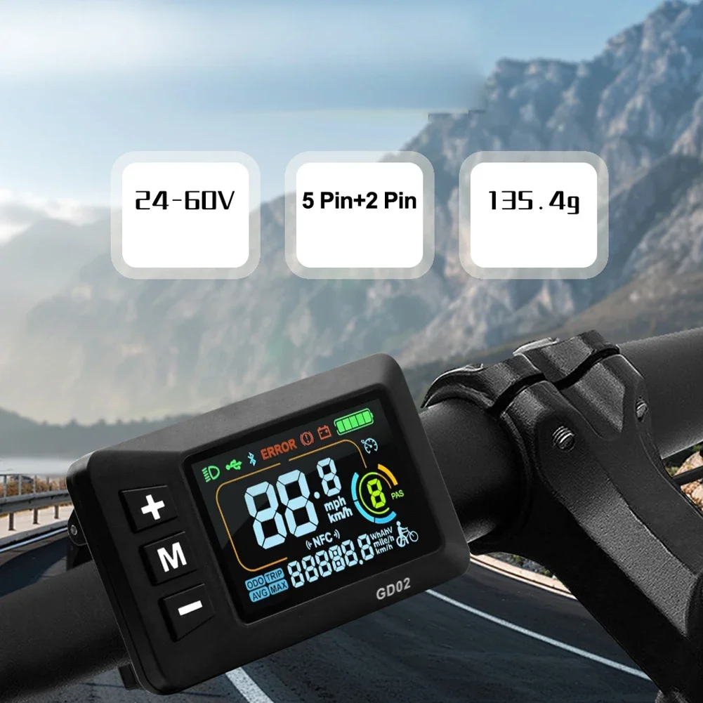 Mountain E-Bike Display 24V 36V 48V 60V LCD Display With 5 Pin Cable And Light Line SM Connector Color Screen Instrument Parts
Mountain E-Bike Display 24V 36V 48V 60V LCD Display With 5 Pin Cable And Light Line SM Connector Color Screen Instrument Parts