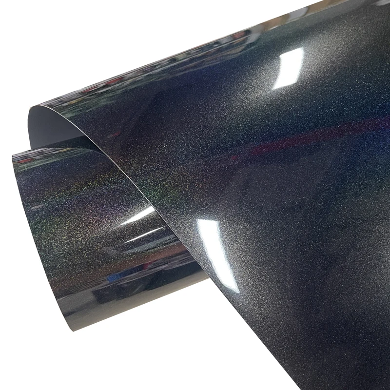 Premium Gloss Rainbow Sparkle Black Metallic Vinyl Wrap Film DIY Adhesive Decal Automotive Car Wrapping Foil
Premium Gloss Rainbow Sparkle Black Metallic Vinyl Wrap Film DIY Adhesive Decal Automotive Car Wrapping Foil