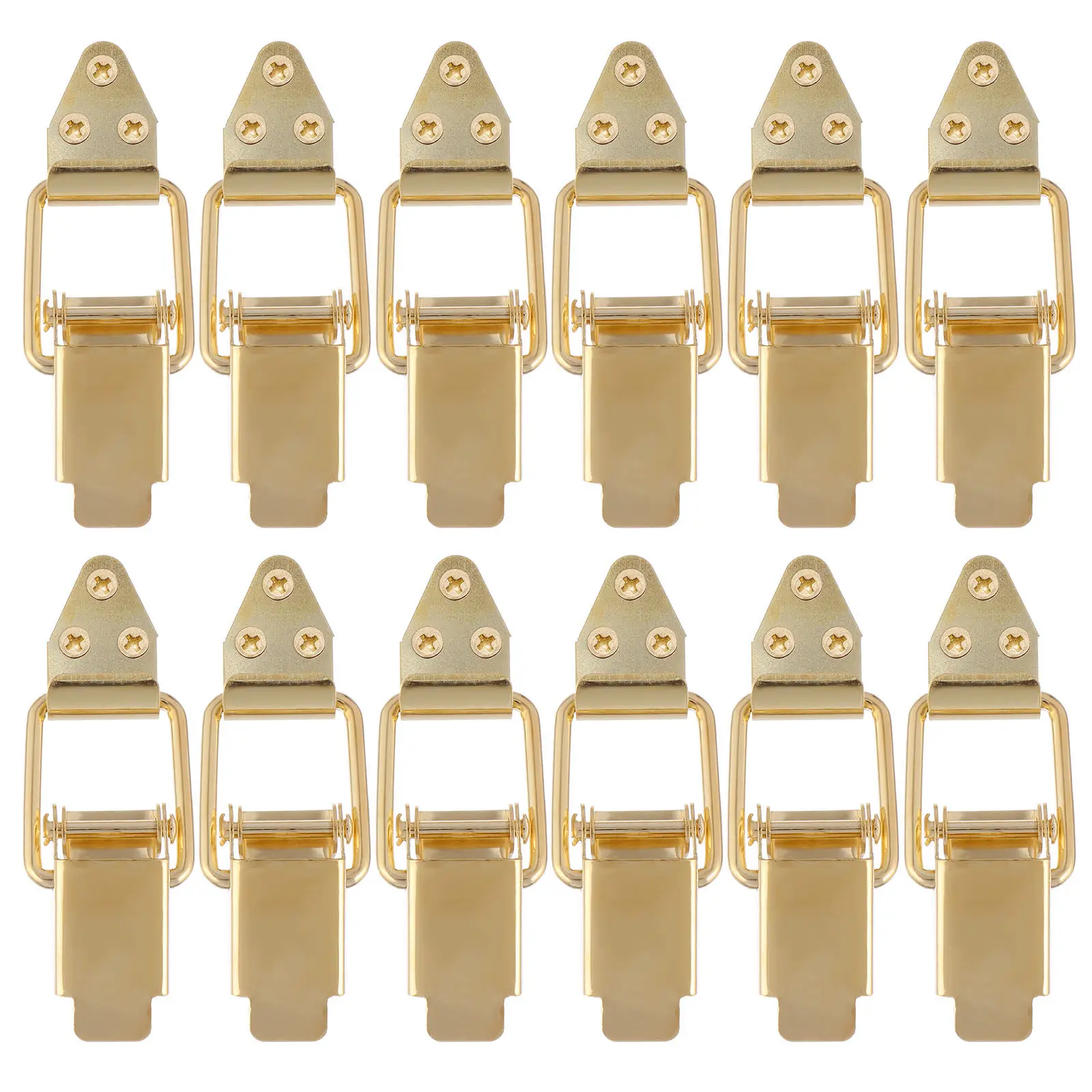 12Pcs Retro Green Bronze Iron Toggle Latch Spring Loaded Hasp Catch Clamp for Storage Box Tool Chest Jewelry Case Iron Spring
12Pcs Retro Green Bronze Iron Toggle Latch Spring Loaded Hasp Catch Clamp for Storage Box Tool Chest Jewelry Case Iron Spring