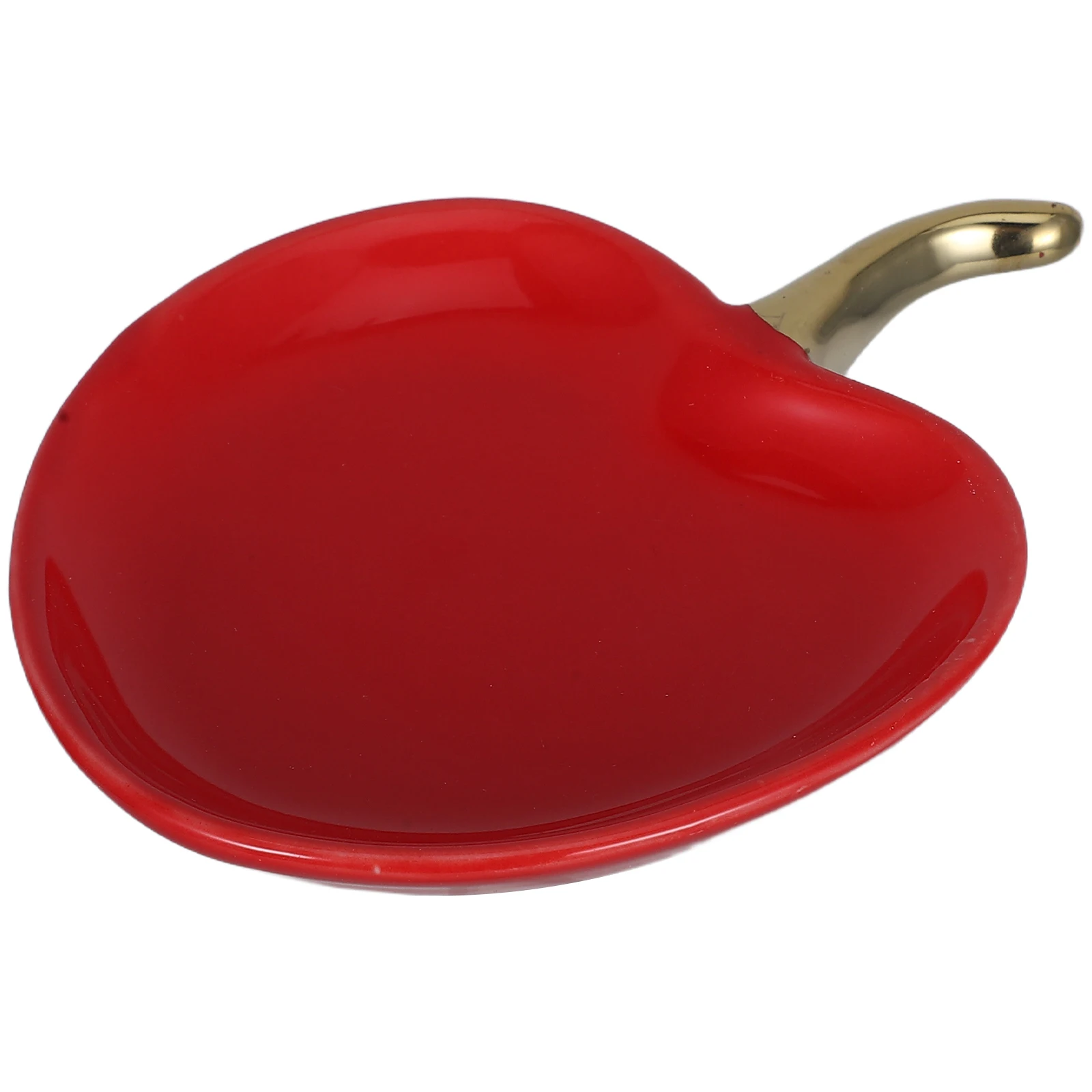 Ceramic Jewelry Storage Dish Red Apple Design Vanity Tray Decorative Jewelry Holder Rings Earrings Perfume Keys
Ceramic Jewelry Storage Dish Red Apple Design Vanity Tray Decorative Jewelry Holder Rings Earrings Perfume Keys