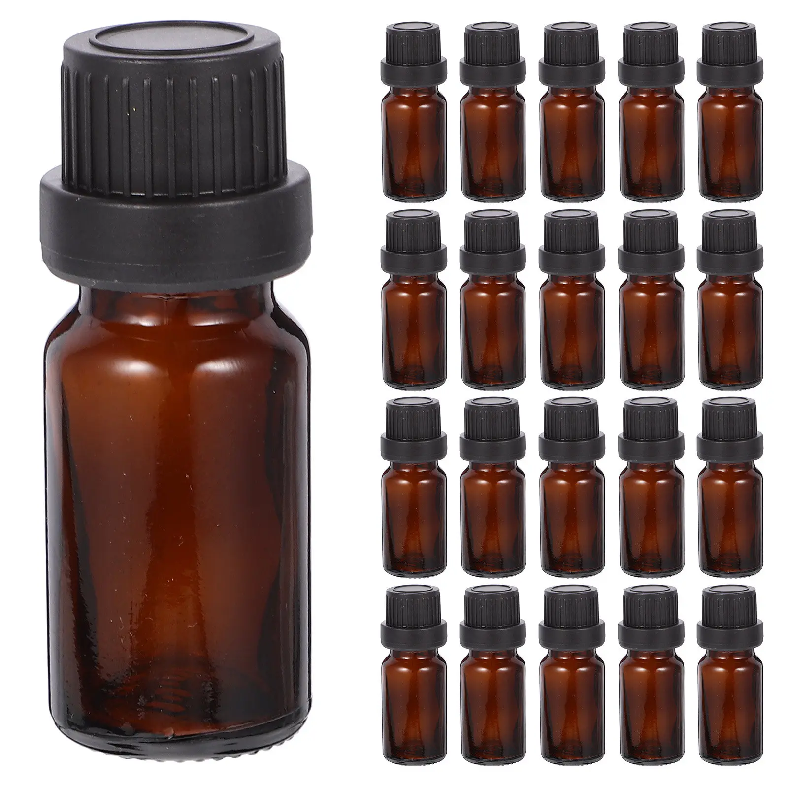 20Pcs Brown Glass Essential Oil Bottles Leak Proof Travel Storage Container Small 10ml Essential Oil Bottle
20Pcs Brown Glass Essential Oil Bottles Leak Proof Travel Storage Container Small 10ml Essential Oil Bottle