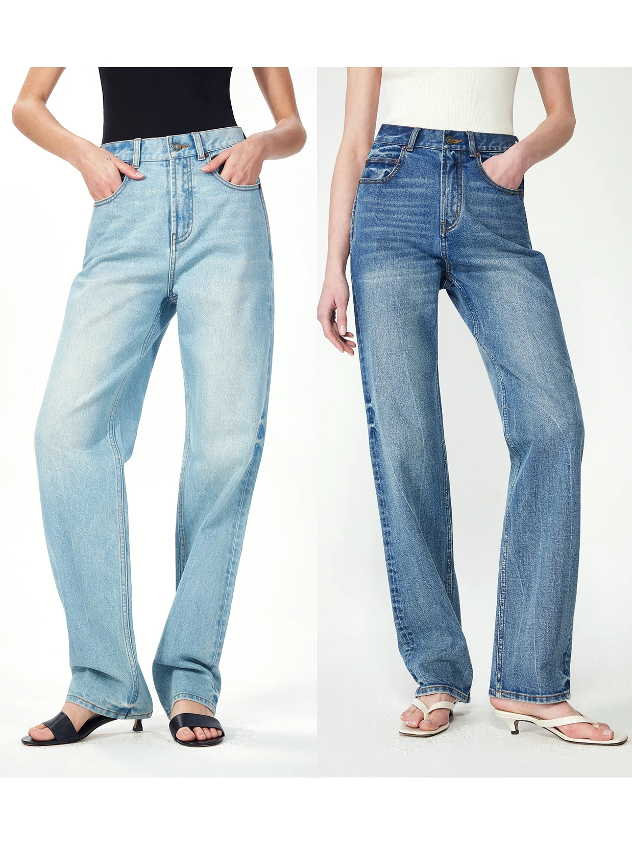 KEIGAN Gold Label Long Leg Ankan mat Faion Slim V Waist Straight Tube Jeans Women's Stand Fit Jeans Spring Season
KEIGAN Gold Label Long Leg Ankan mat Faion Slim V Waist Straight Tube Jeans Women's Stand Fit Jeans Spring Season