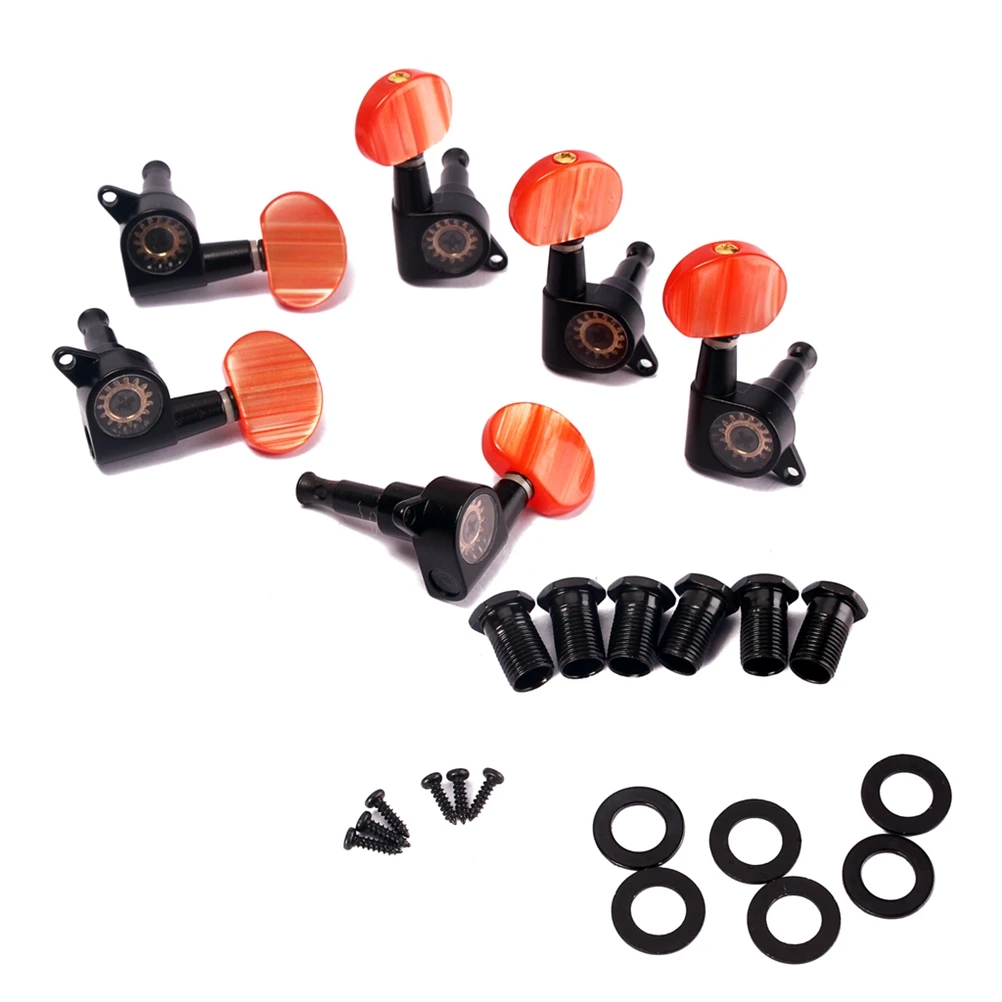 6 PCS Guitar Replacement Pegs Tuning Keys Electric Tuner Machine Heads Ballad Machines Tuners
6 PCS Guitar Replacement Pegs Tuning Keys Electric Tuner Machine Heads Ballad Machines Tuners